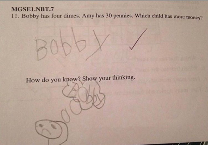1. This kid's going places