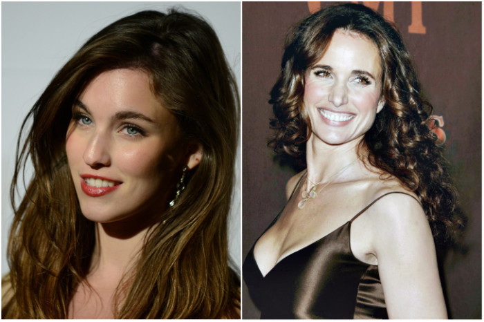 RAINEY QUALLEY & ANDIE MACDOWELL