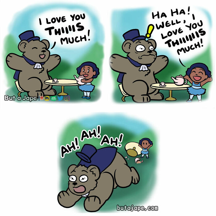 12. Well, maybe I love you just a little bit....