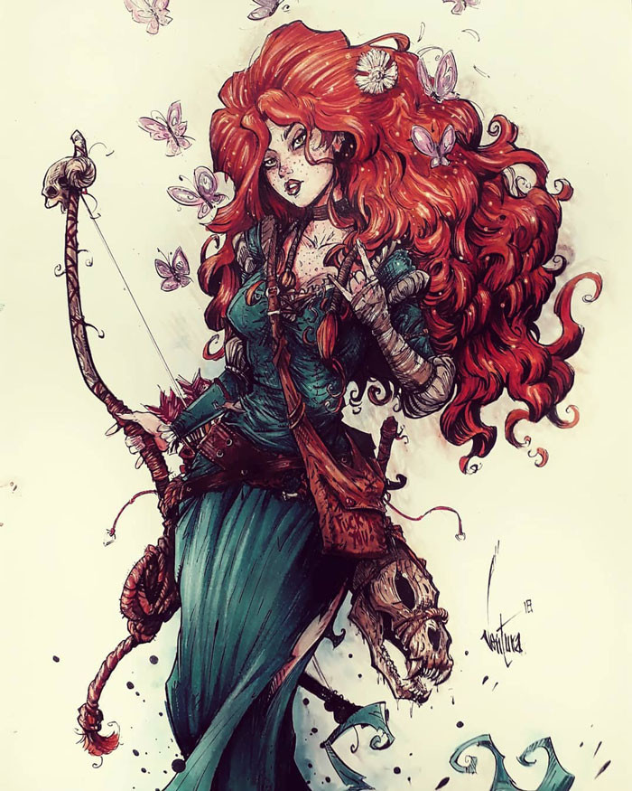 3. Princess Merida