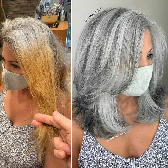 Martin is dedicated to making space for women to embrace the grey.