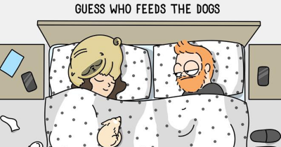 Take A Look At These 30 Lovely Illustrations That Show What It’s Like To Live With A Dog