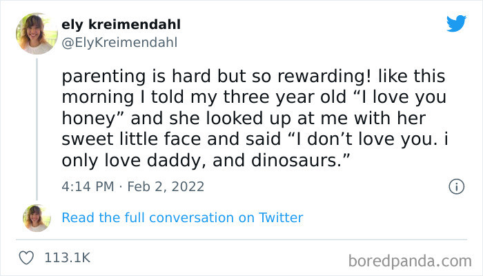 20. Parenting is hard but rewarding