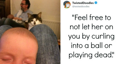 This Woman Left A Very Detailed Note About Her Cat For The Babysitter And It's Just Too Hilarious