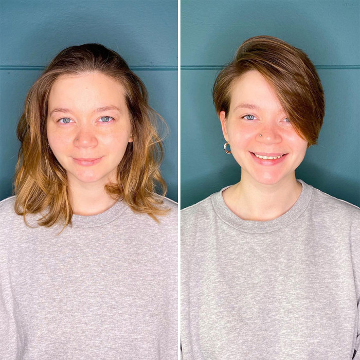 30 Before And After Photos Of Women Who Decided To Cut Their Hair ...