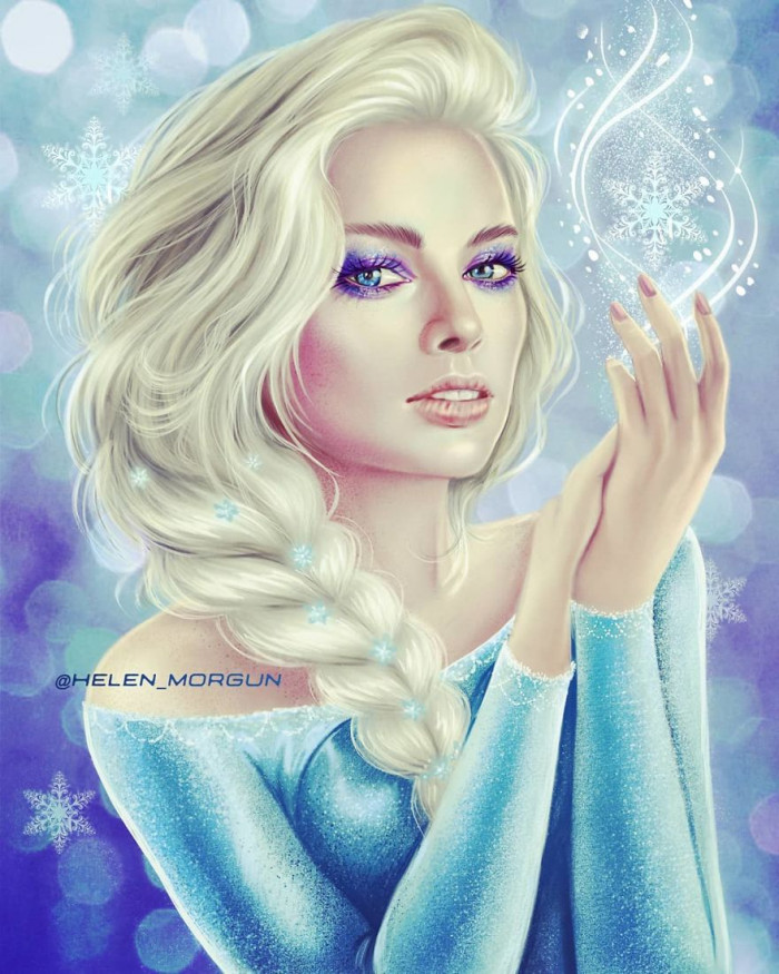 #2 Margot Robbie As Elsa
