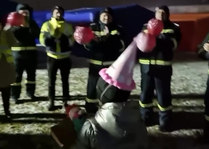 The person who made all of this possible is the psychologist working at the camp.