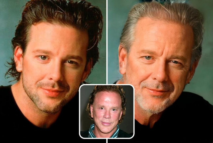 1. Mickey Rourke, 68 Years Old