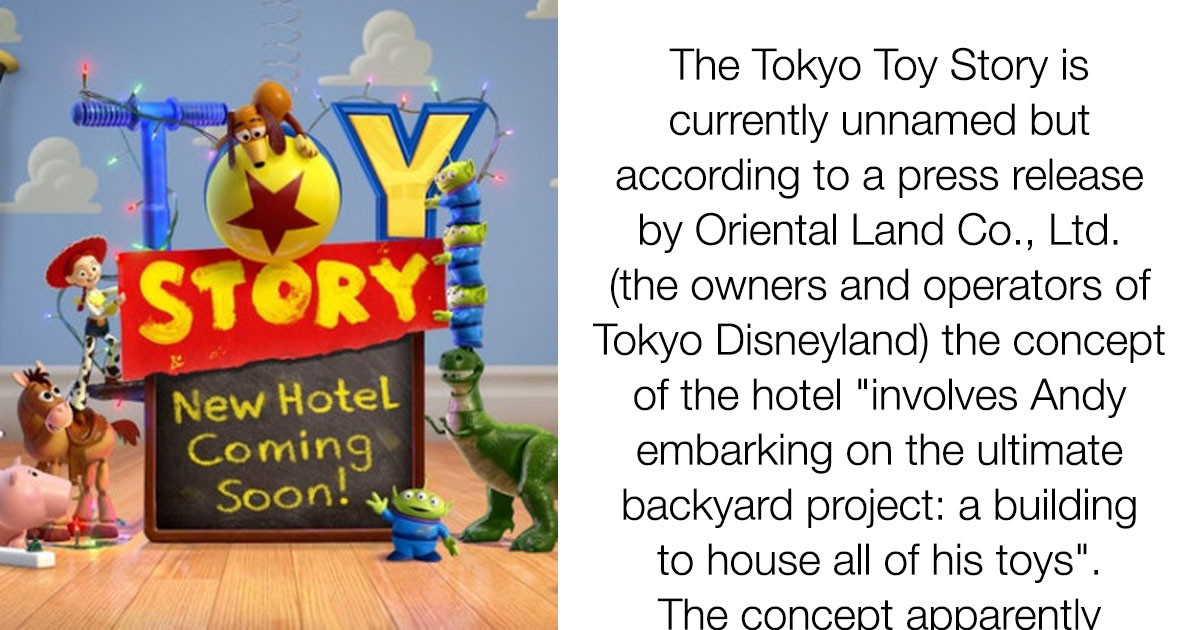 Tokyo Disneyland Is Getting A Toy Story Hotel In 21