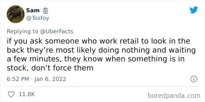 6. They already know...