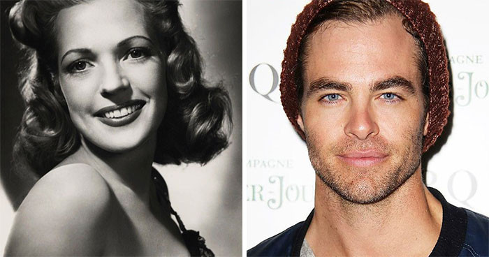 3. Anne Gwynne And Chris Pine