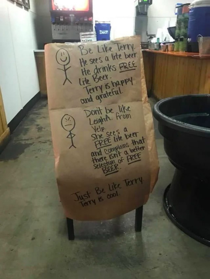 Just enjoy the dang beer.