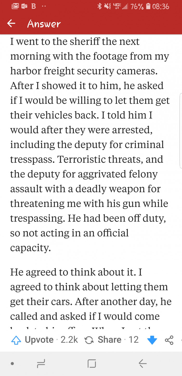 At least no one was hurt!