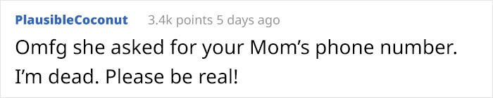 We can't make this stuff up, people.