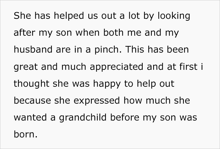 Her mom was really helpful