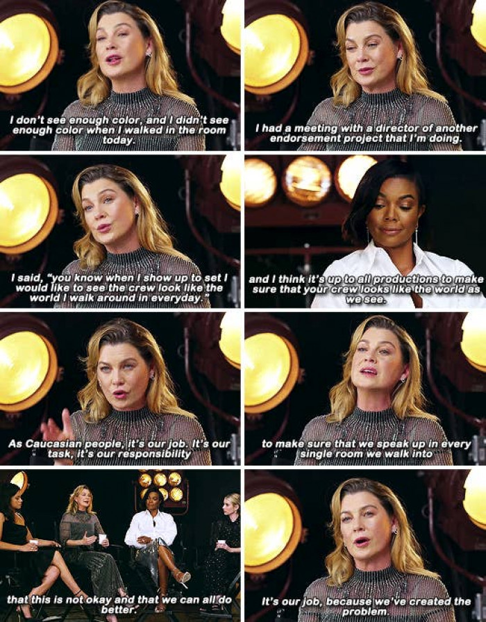 16. When Ellen Pompeo hit the nail on the head