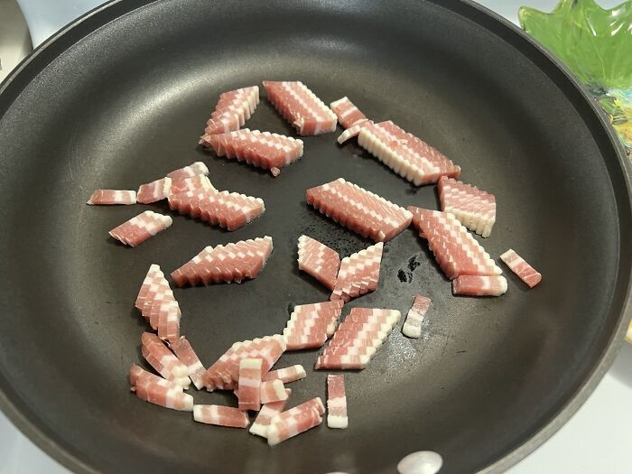 49. My sliced bacon looks like pixels