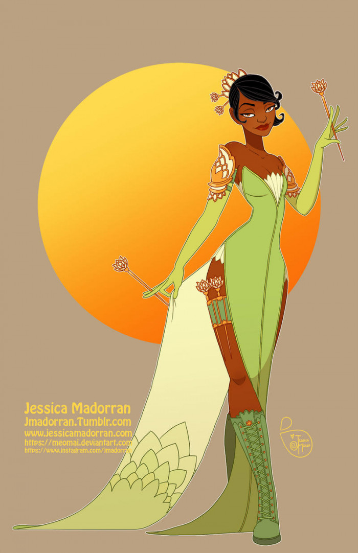 2. Disney Warrior Princess Tiana