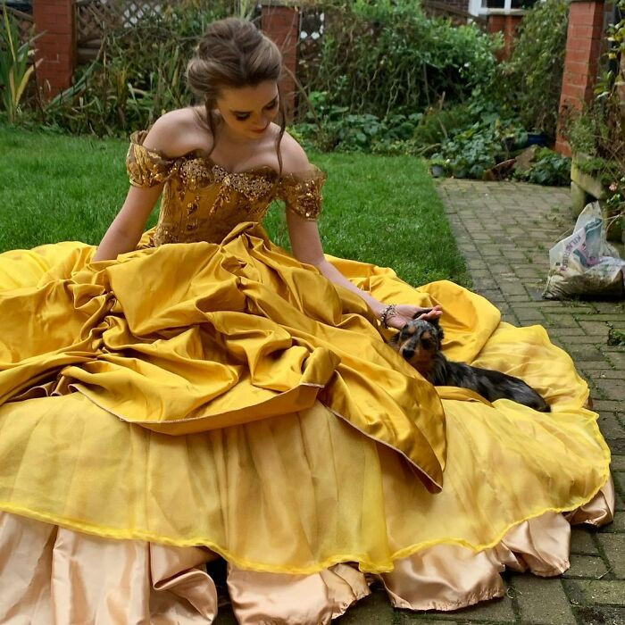 2. Belle's Gown