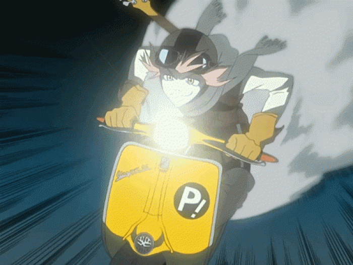8. FLCL's Haruko Haruhara