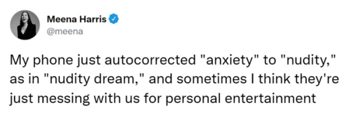 I'd say a nudity dream would also likely be an anxiety dream