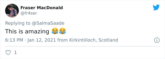 It is indeed amusing.