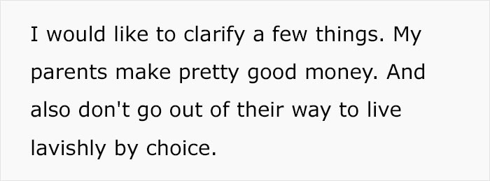 His parents had enough money, so buying him a car wouldn't be a problem.