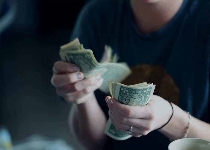 It wouldn't be a problem if the boss reimbursed it immediately, but...