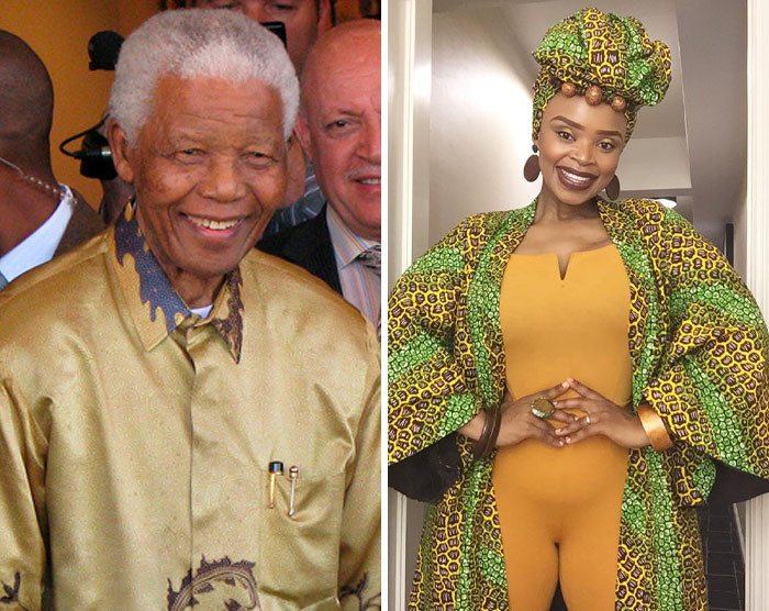 11. Nelson Mandela & Zoleka Mandela