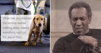 This Man's Hilarious Revenge On A Woman Who Let Her Dog Poop On The Airport Floor Is Perfect