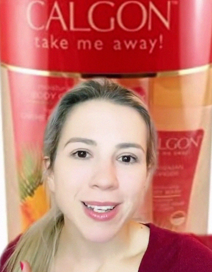 The TikToker herself