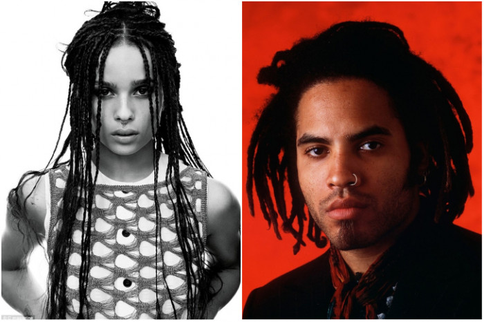 ZOË KRAVITZ & LENNY KRAVITZ