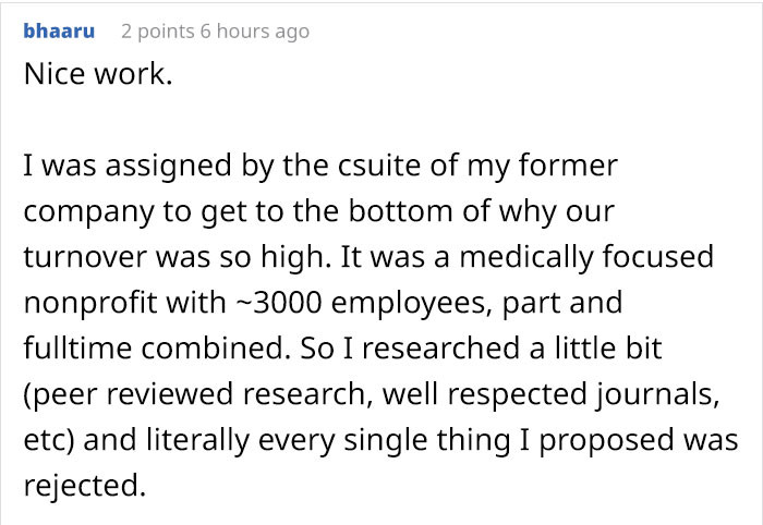 All proposals were rejected