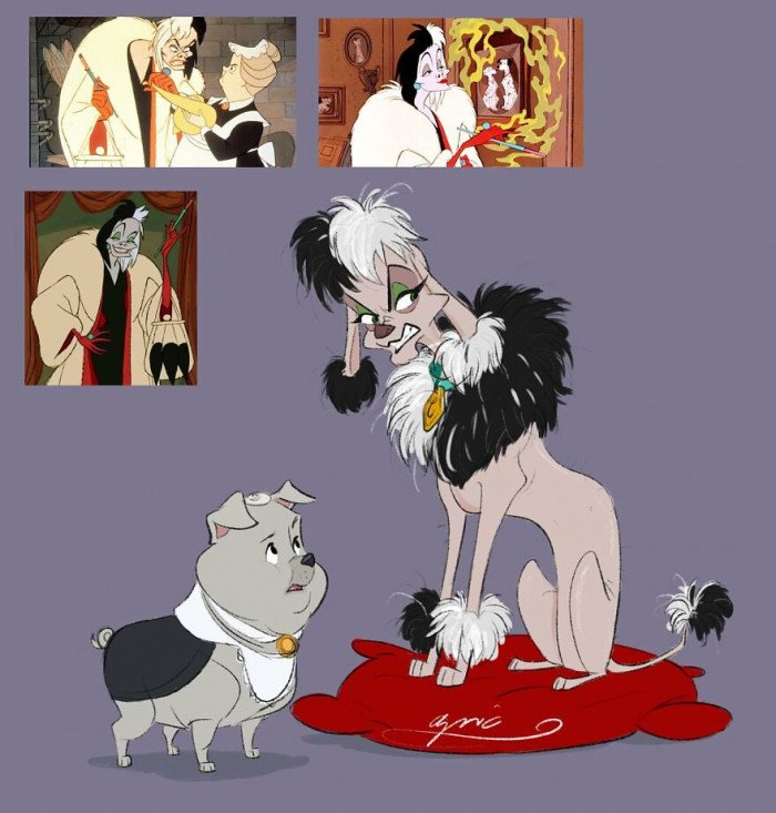 7. Cruella De Wuff And Nanny