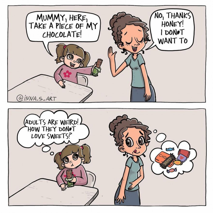 27. Parents love sweets too