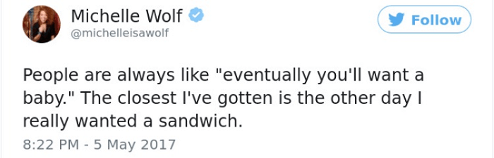 50. Sandwiches are great.