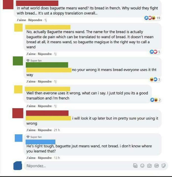 35. What Does Baguette Mean to You?