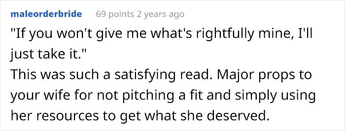 What's mine is mine!