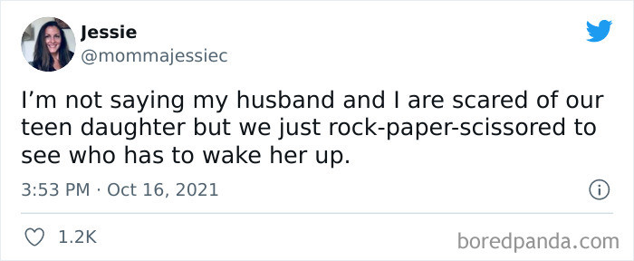 11. Not scared at all...