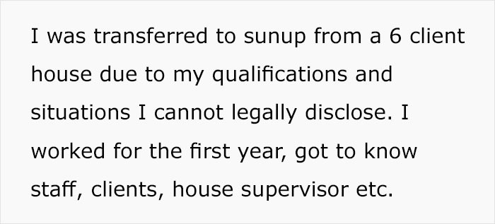 They had actually just been transferred to Sunup.