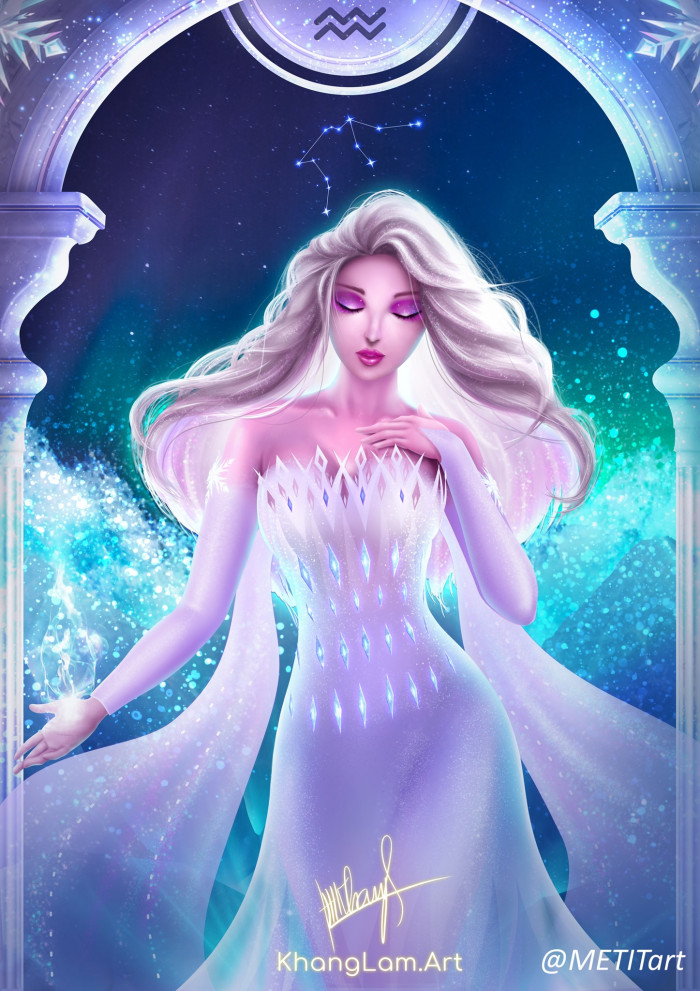 3. Elsa - Aquarius