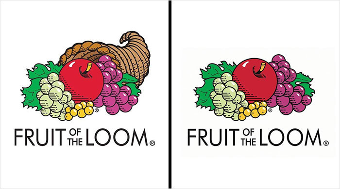 3. Froot of the Loom logos and many logos are part of a mendela effect