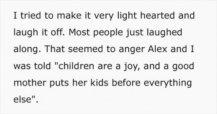 But it annoyed her relative.