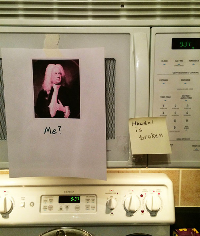 9. Handel? Are you okay?