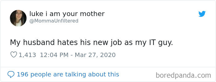 LOL, maybe offer him a raise.