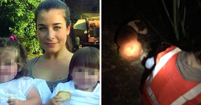 Four-Year-Old Twins Were Lost In Italy And Their Pit Bull Dog Stayed With Them The Whole Time
