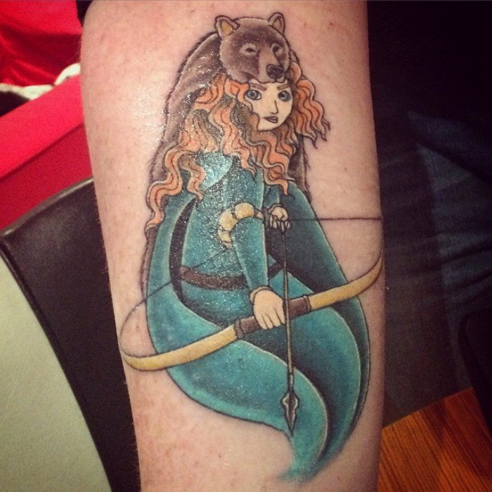 40. The brave Merida