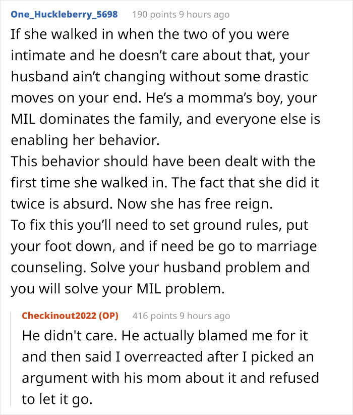 He probably is a mama's boy; that's why he's behaving this way.