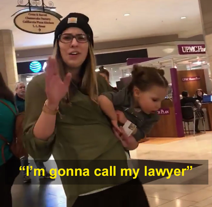 Before then threatening legal action for... I'm not sure.