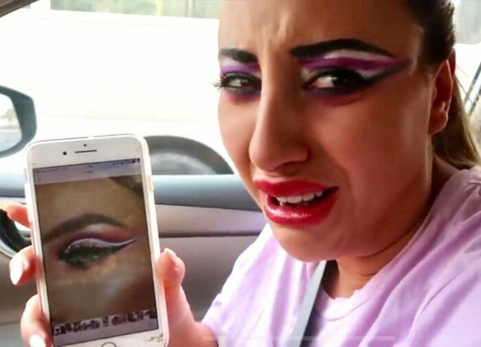 9. She Went To The Worst Reviewed Mua In Her City